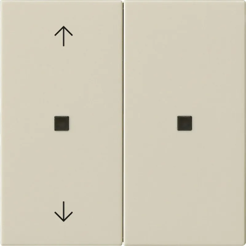 Gira Aufsatz KNX RF 2f Pfeile Sys 55 cw
