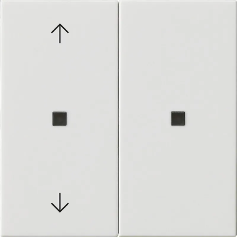 Gira Aufsatz KNX RF 2f Pfeile Sys 55 rw