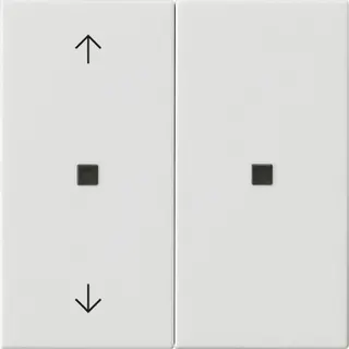 Gira Aufsatz KNX RF 2f Pfeile Sys 55 rw