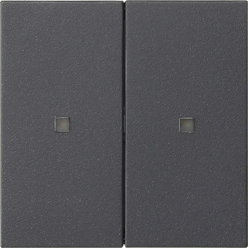 Gira Aufsatz KNX RF 2f Sys 55 anthr.