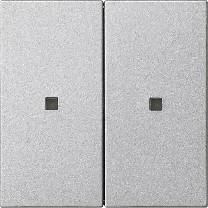 Gira Aufsatz KNX RF 2f Sys 55 F alu