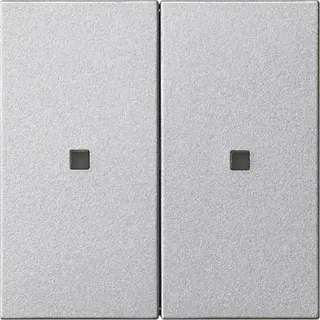 Gira Aufsatz KNX RF 2f Sys 55 F alu