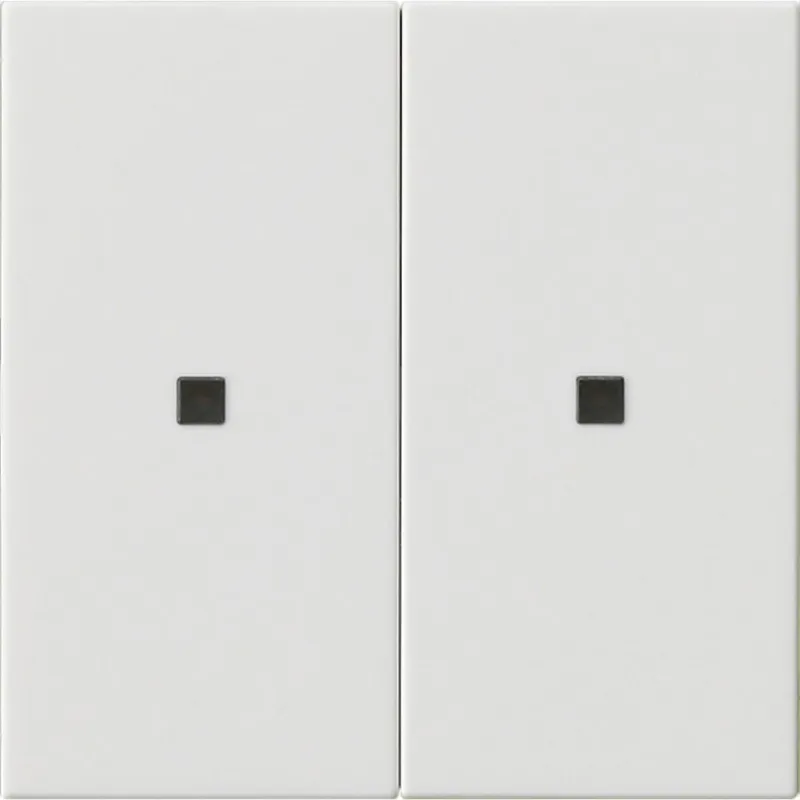 Gira Aufsatz KNX RF 2f Sys 55 rw