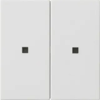 Gira Aufsatz KNX RF 2f Sys 55 rw m