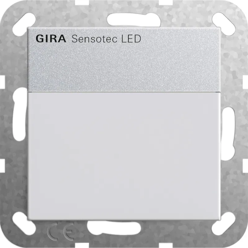 Gira Bewegungsmelder, Wächter 237826 LED o.Fernbedienung System 55 Alu