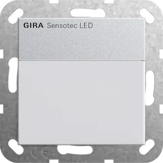 Gira Bewegungsmelder, Wächter 237826 LED o.Fernbedienung System 55 Alu