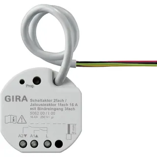 Gira Schalt-/Jalousieaktor 2f/1f 16 A UP KNxSecure