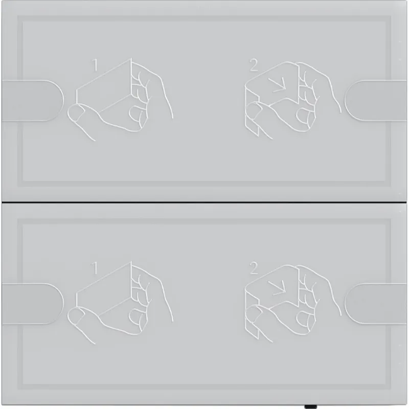 Gira Tastsensor KNX 4 Komfort 2f TS4 Anthrazit