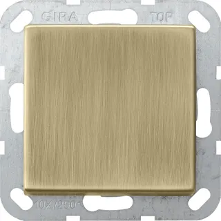 Gira Tastschalter 0126603 Wechsel System 55 Bronze