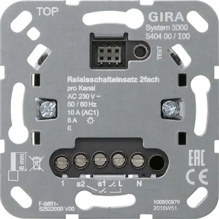 Gira Relaiseinsatz 540400 S3000 2f