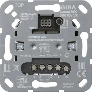 Gira Dimmer 540200 S3000 Komfort 2f