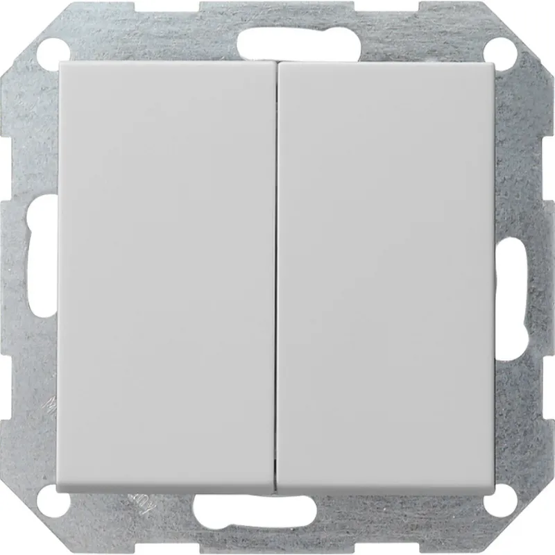 Gira Tastschalter 2860015 Serien gerade Sys 55 grau