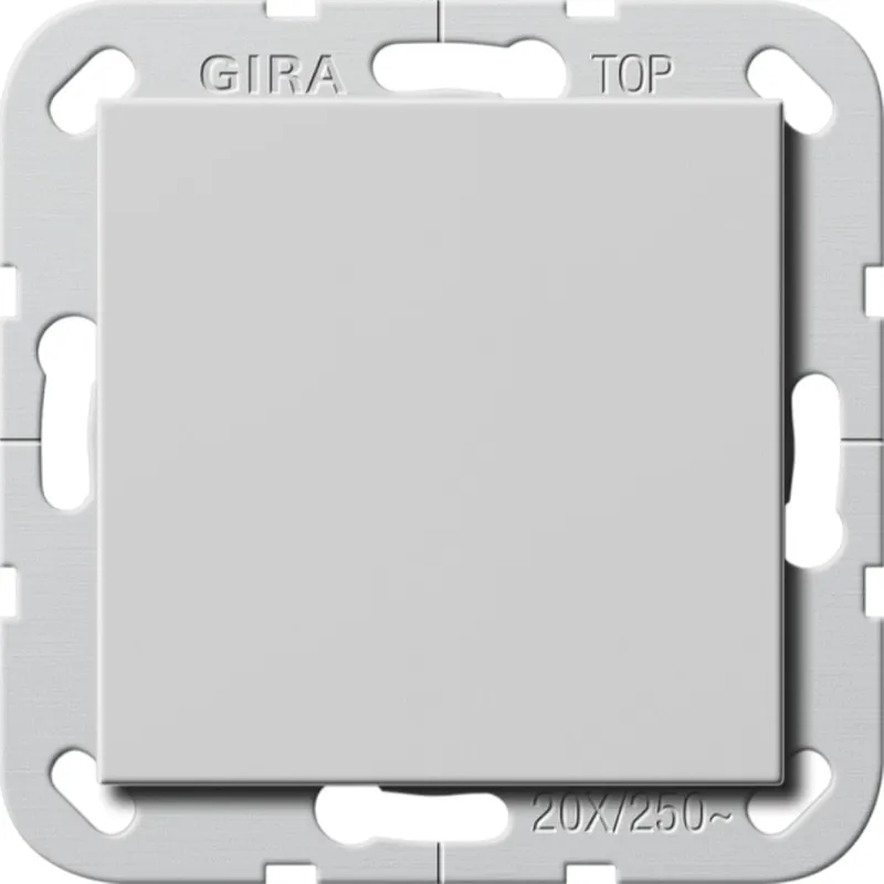 Gira Wippschalter 2836015 BS 20 AX Aus 2-p System 55 Grau