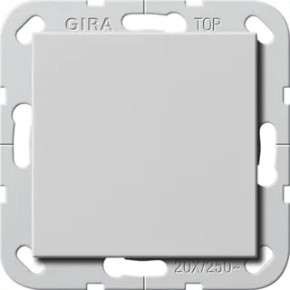 Gira Wippschalter 2836015 BS 20 AX Aus 2-p System 55 Grau