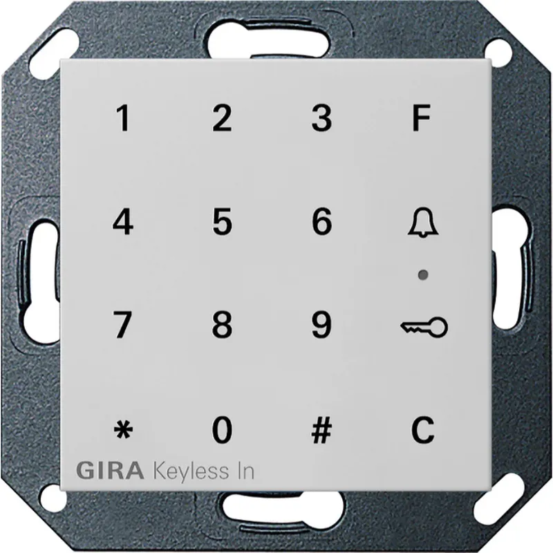 Gira Pin-Code-Tastatur 2605015 Codetastatur Sys 55 grau