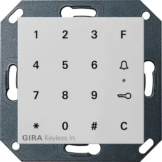 Gira Pin-Code-Tastatur 2605015 Codetastatur Sys 55 grau