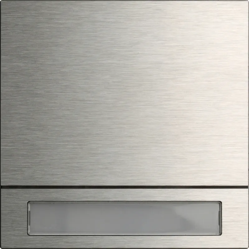 Gira Tastenmodul 5531914 1f. System 106 Edelstahl V4A