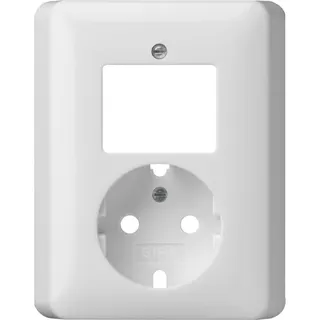 Gira Abdeckung 092803 Kombi Wechsel+SCHUKO System 55 rw