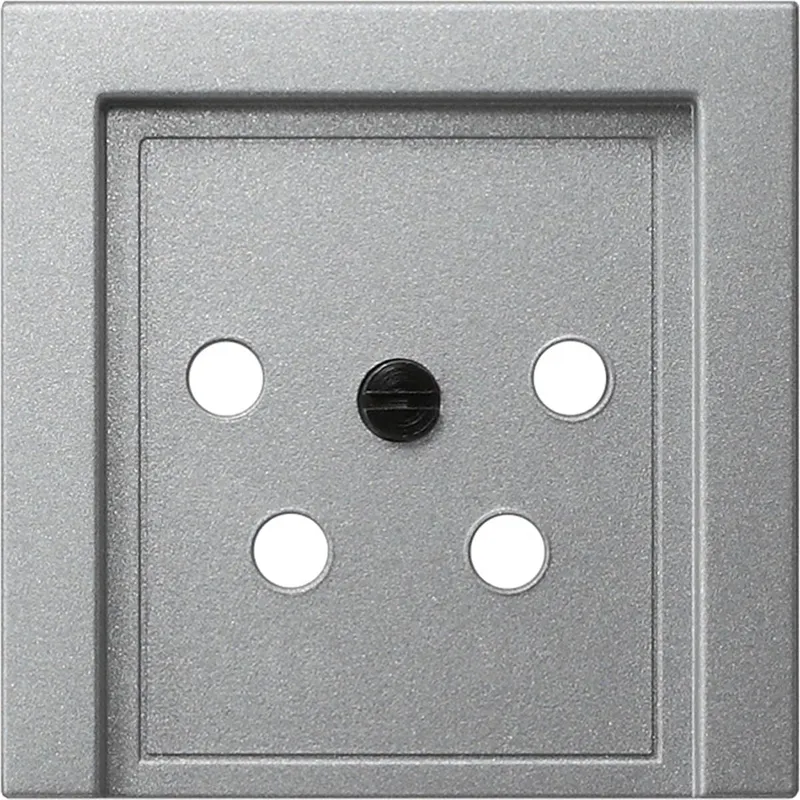 Gira Abdeckung 027926 KPN System 55 Farbe Alu