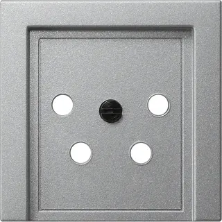 Gira Abdeckung 027926 KPN System 55 Farbe Alu