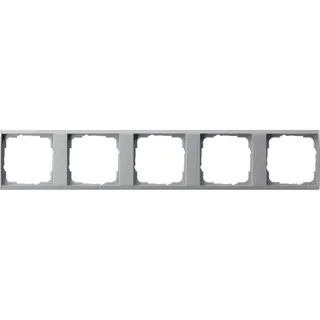 Gira Tragplatte 146526 5fach Gira Event Farbe Alu