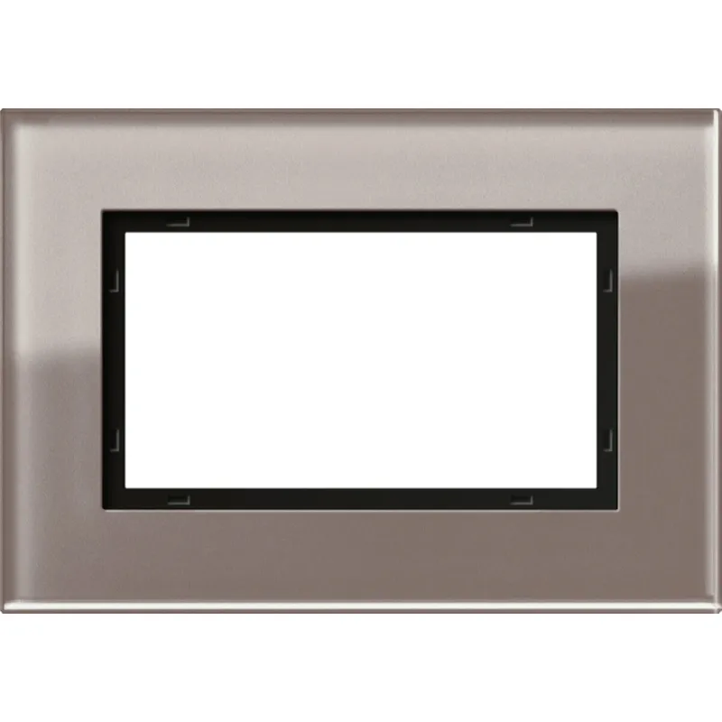 Gira Abdeckrahmen 1001122 1,5fach Gira Esprit Glas Umbra