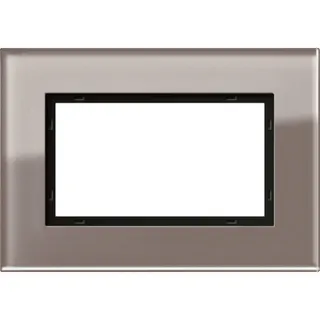 Gira Abdeckrahmen 1001122 1,5fach Gira Esprit Glas Umbra