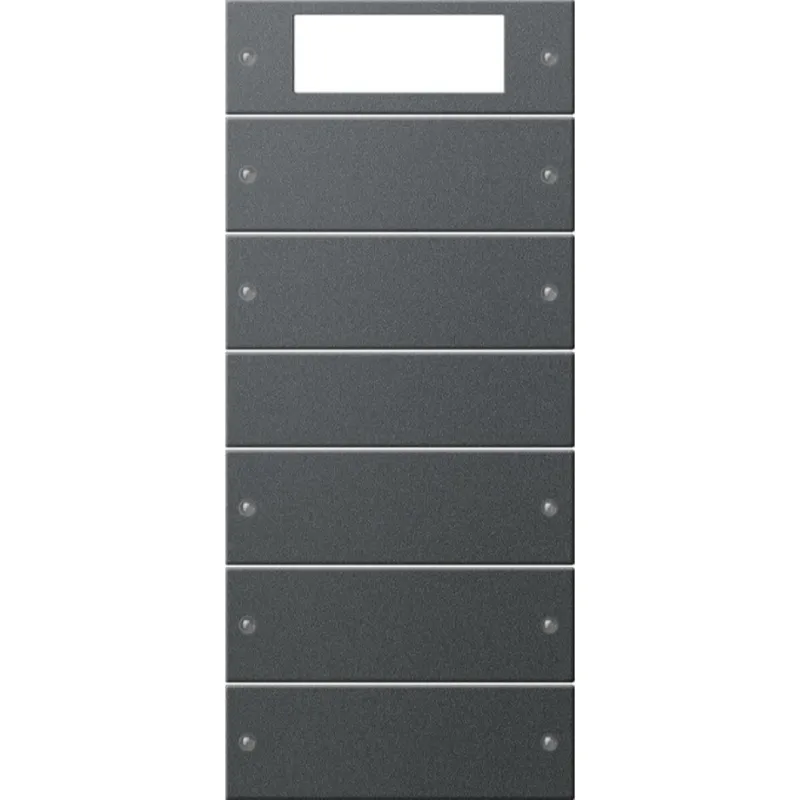 Gira Set 219528 5fach Plus System 55 anthrazit