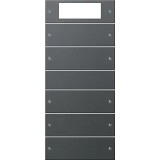 Gira Set 219528 5fach Plus System 55 anthrazit