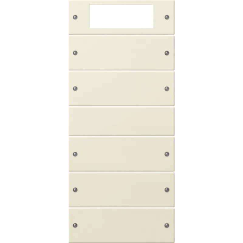Gira Set 219501 5fach Plus System 55 cremeweiss