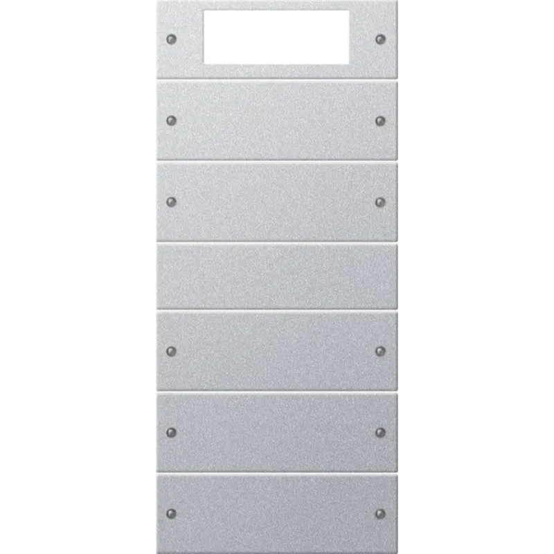 Gira Set 219526 5fach Plus System 55 Farbe Alu