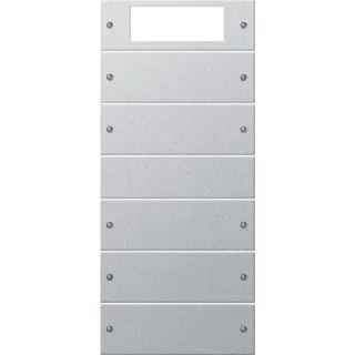 Gira Set 219526 5fach Plus System 55 Farbe Alu
