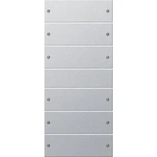 Gira Set 218626 6fach System 55 Farbe Alu