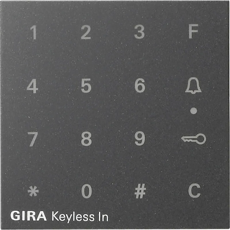 Gira Aufsatz 851328 Codetastatur System 55 anthrazit