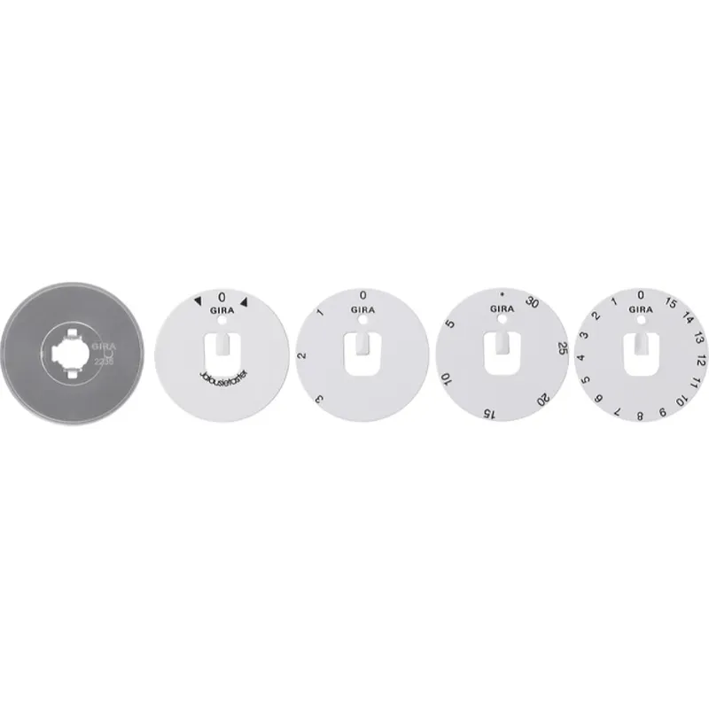 Gira Set 818300 Set Knebel Zubehoer