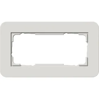 Gira Rahmen 1002421 2fach E3 Hellgrau/Anthrazit