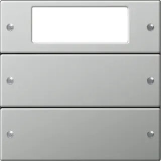 Gira Set 2142601 2fach Plus System 55 Edelstahl