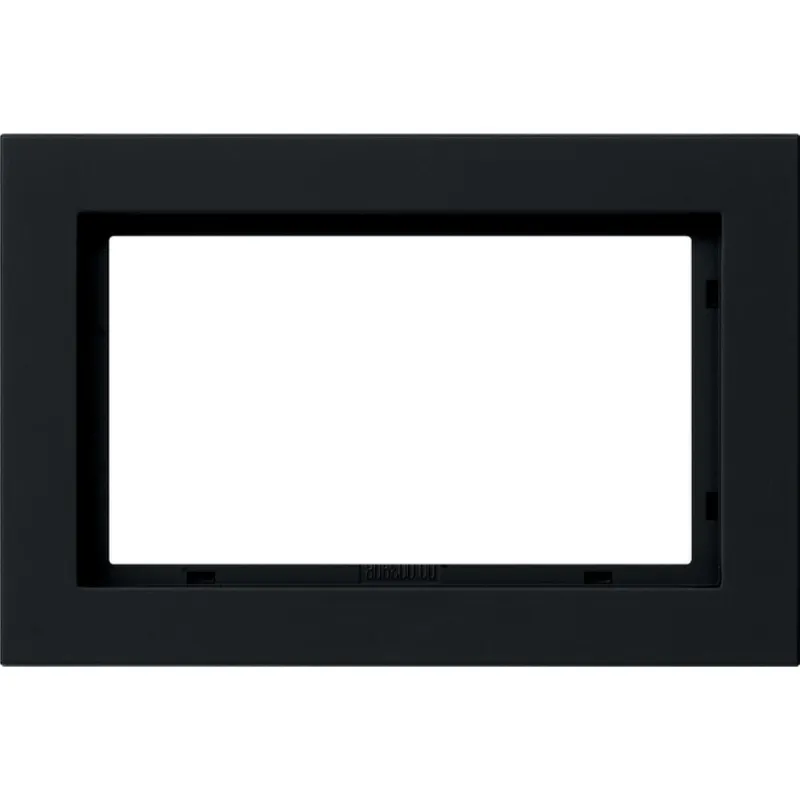 Gira Abdeckrahmen 100109 1,5f E2 schwarz