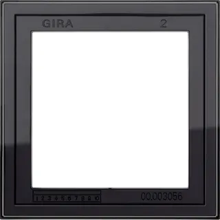 Gira Montageadapter 131105 1f Gira E2 schwarz
