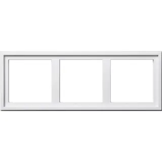 Gira Montageadapter 131303 3f Gira E2 reinweiß