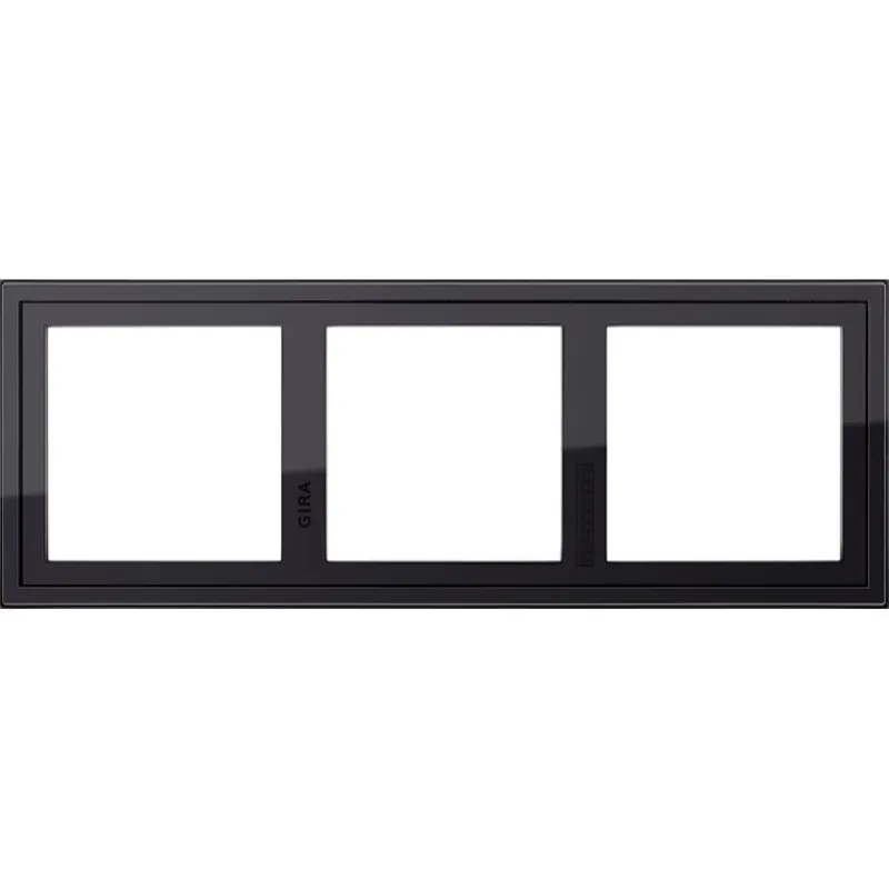 Gira Montageadapter 131305 3f Gira E2 schwarz