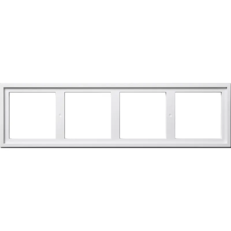 Gira Montageadapter 131403 4f Gira E2 reinweiß