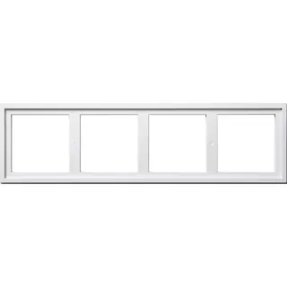 Gira Montageadapter 131403 4f Gira E2 reinweiß
