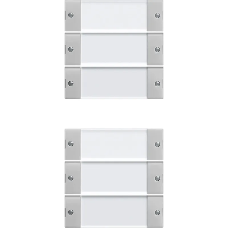 Gira Wippe 2136015 6f (3+3) BSF Sys 55 Klar/grau