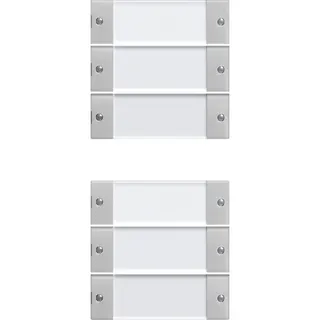 Gira Wippe 2136015 6f (3+3) BSF Sys 55 Klar/grau