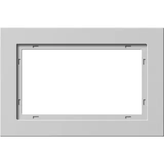 Gira Abdeckrahmen 100137 1,5f E2 grau