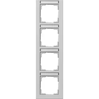 Gira Abdeckrahmen 111437 4f senkr. BSF E2 grau