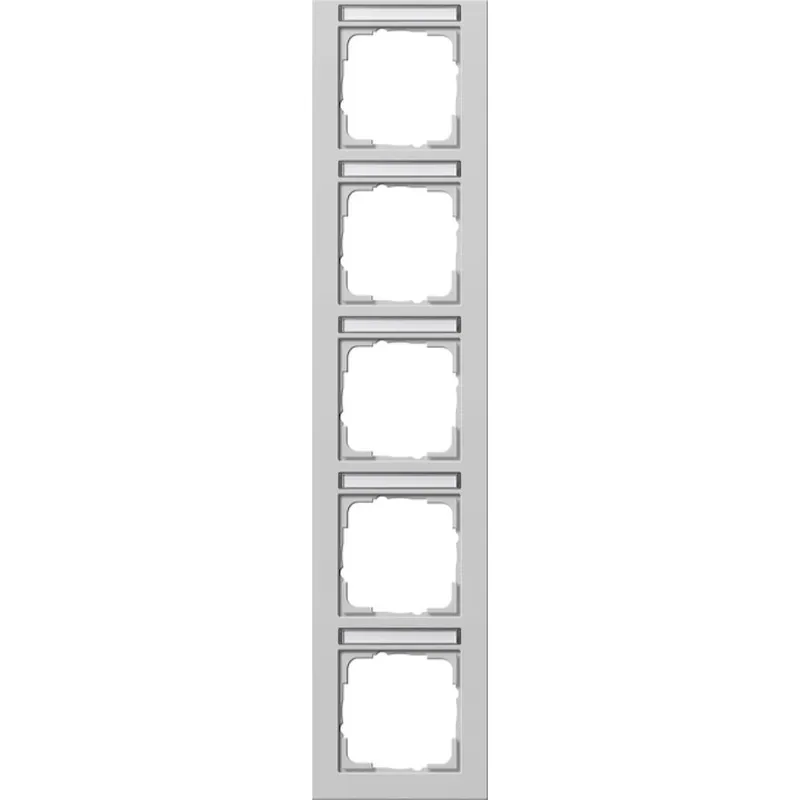 Gira Abdeckrahmen 111537 5f senkr. BSF E2 grau