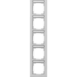 Gira Abdeckrahmen 111537 5f senkr. BSF E2 grau
