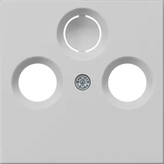 Gira Abdeckung 0869015 Koaxial-Antennensteckd. Sys55 gr